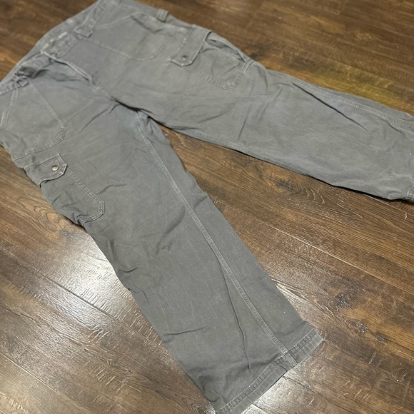 Duluth 18x29 slim fire hose pants in grey. - Picture 6 of 6